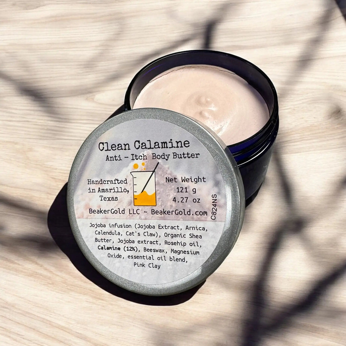 Clean Calamine Body Butter – Natural Soothing Care for Itchy, Sensitive Skin