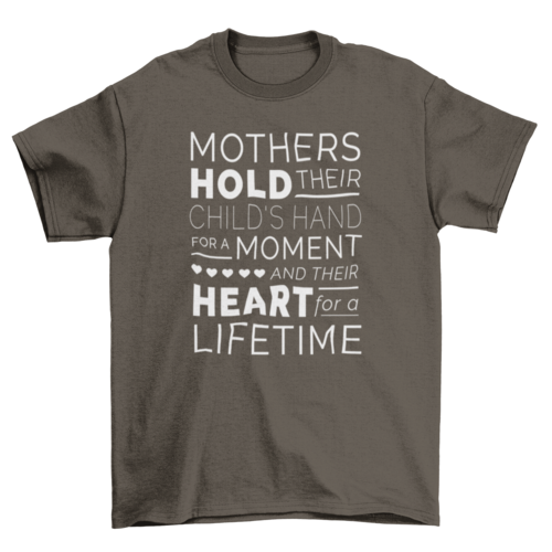 Mother's Hold Their Child's Hand T-Shirt