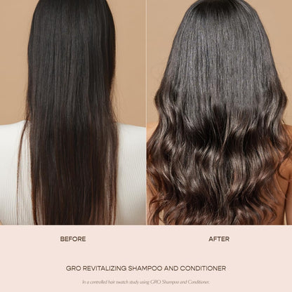 VEGAMOUR GRO Revitalizing Conditioner | Smooths, Strengthens and Adds Shine to Thinning Hair | Clean, Vegan, Cruelty-Free, Clinically Proven and Color Safe (8 Fl Oz)