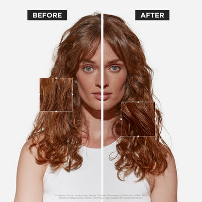 Kerastase Nutritive 8H Magic Night Serum - Overnight Treatment for Dry Hair, Enhances Shine, Nourishes and Reduces Frizz, With Plant-Based Proteins