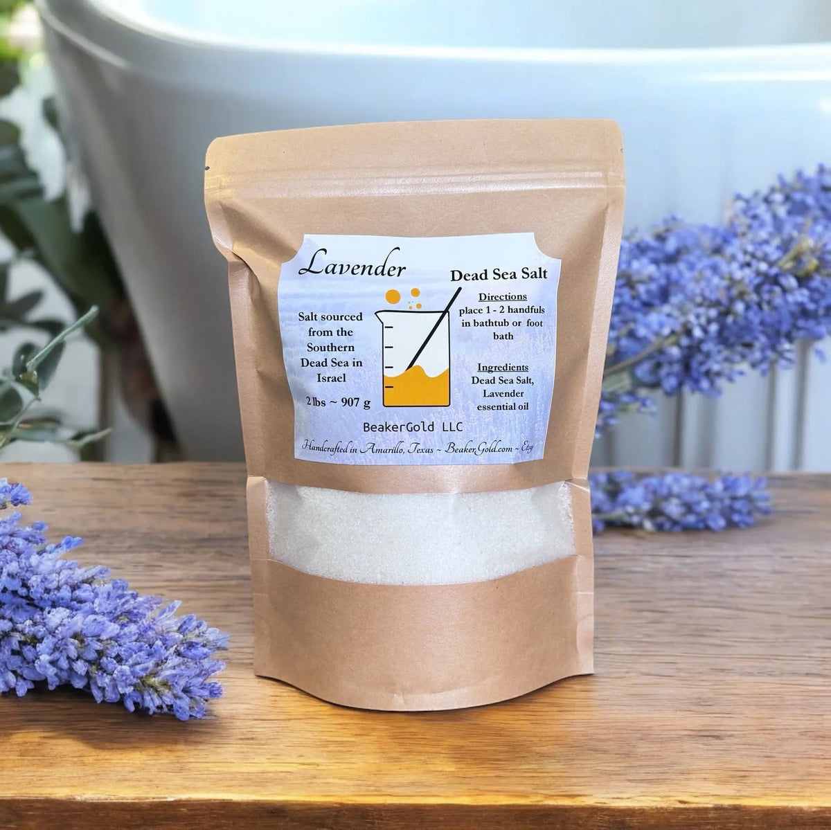 Lavender Dead Sea Salt
