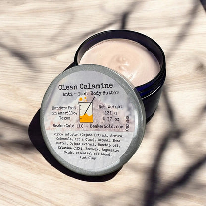 Clean Calamine Body Butter – Natural Soothing Care for Itchy, Sensitive Skin