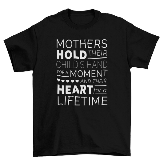 Mother's Hold Their Child's Hand T-Shirt