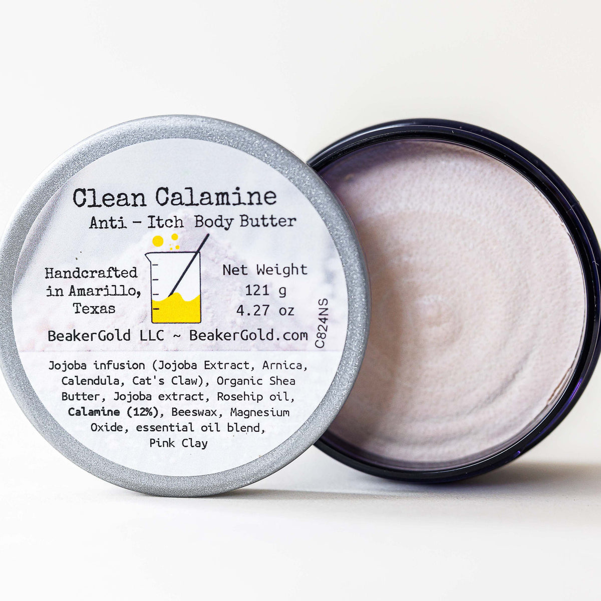 Clean Calamine Body Butter – Natural Soothing Care for Itchy, Sensitive Skin