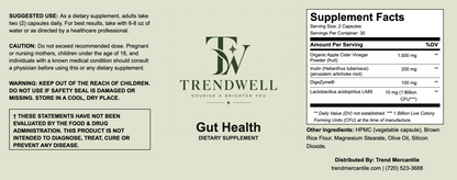Trendwell Gut Health - 60 capsule count