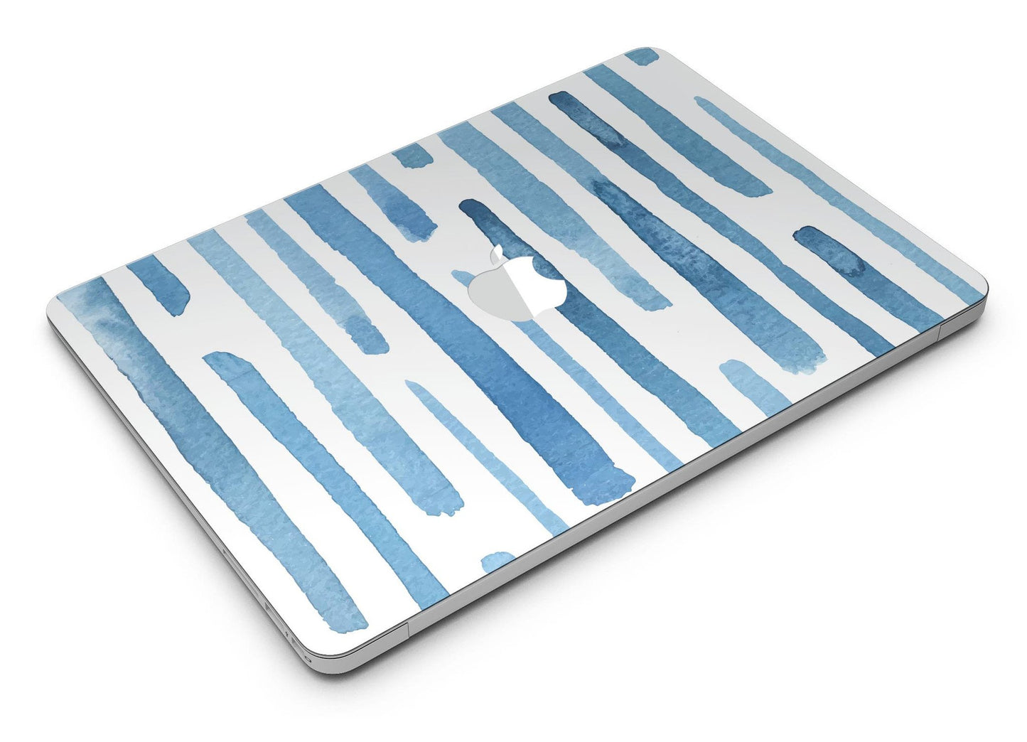 Blue Abstract WaterColor Strokes - MacBook Air Skin Kit