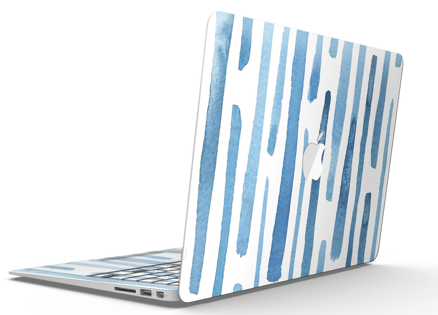 Blue Abstract WaterColor Strokes - MacBook Air Skin Kit