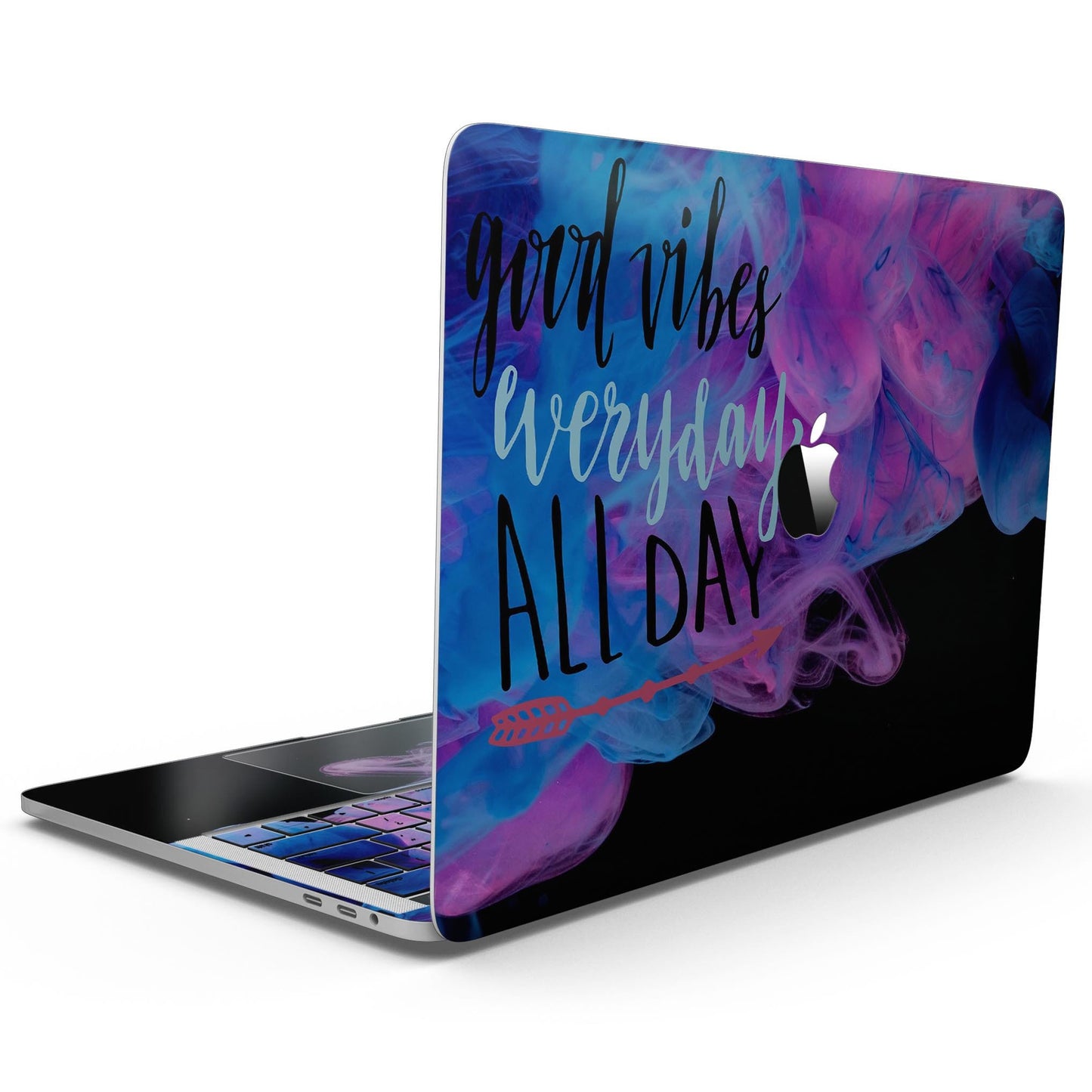 Good Vibes Everyday ALL DAY - 13" MacBook Pro without Touch Bar Skin