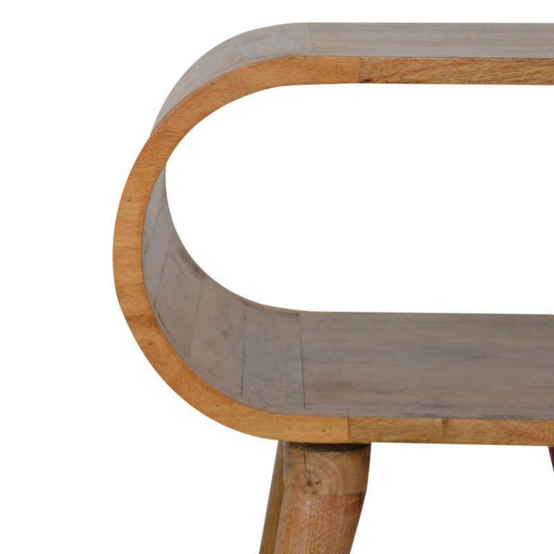 Circular Open Bedside Table