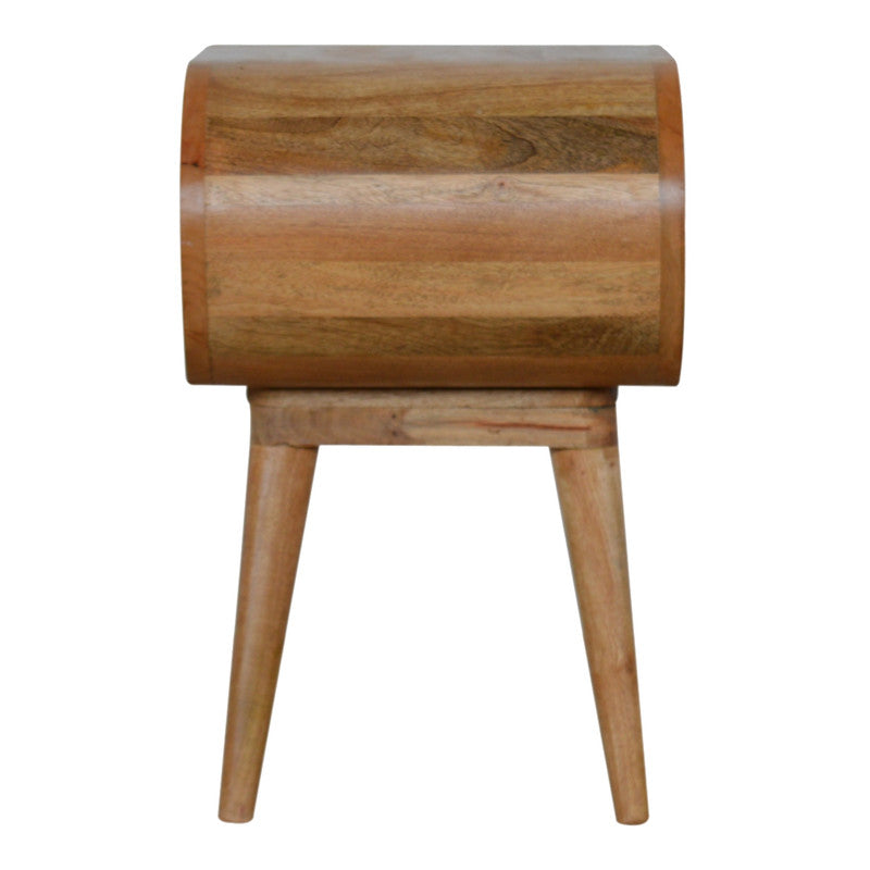 Circular Open Bedside Table
