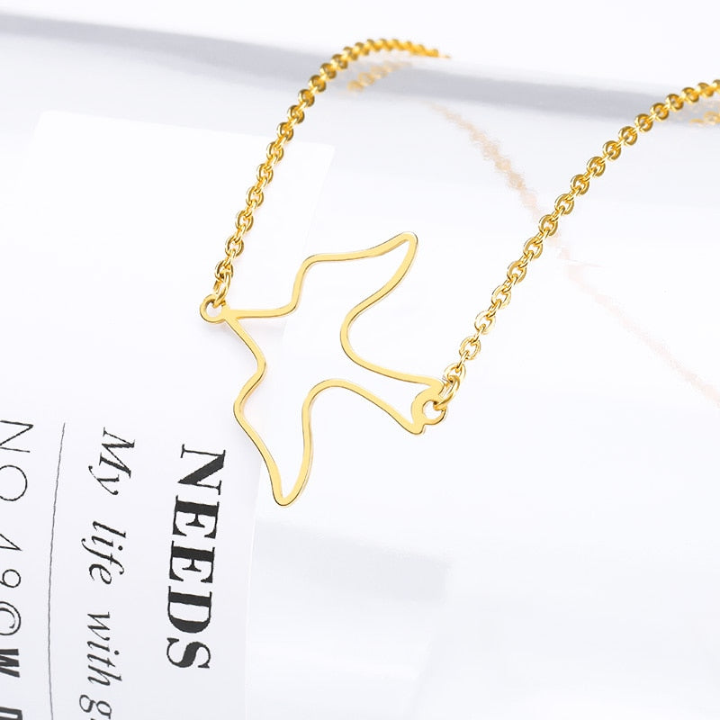 Minimalist Swallow Choker