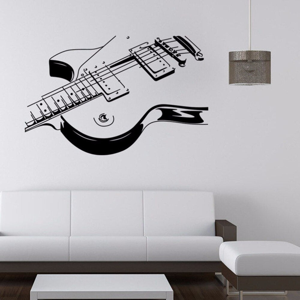 Removable Guitar Wall Sticker
